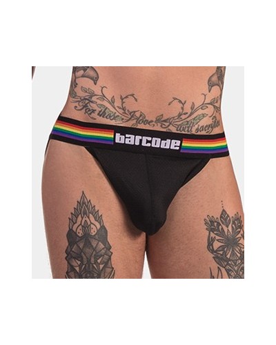 Jockstrap Barcode Pride Noir