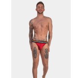 Jockstrap Barcode Pride rouge Jockstrap Barcode Pride rouge