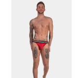 Jockstrap Barcode Pride rouge