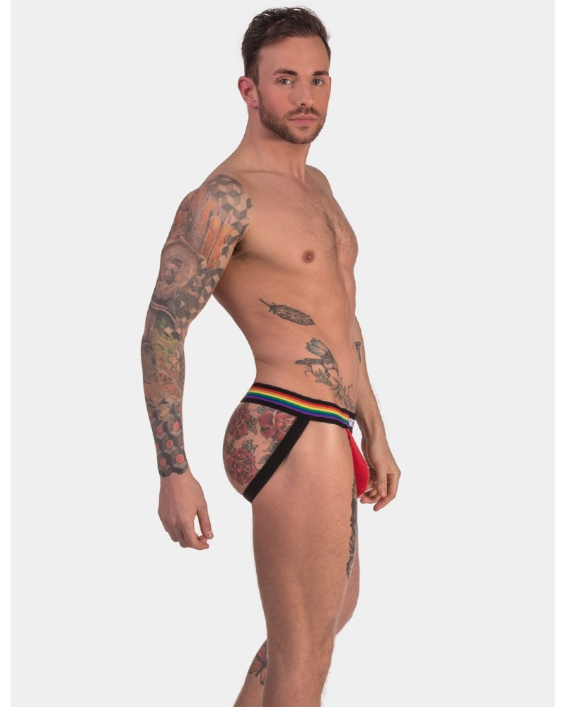 Jockstrap Barcode Pride rouge
