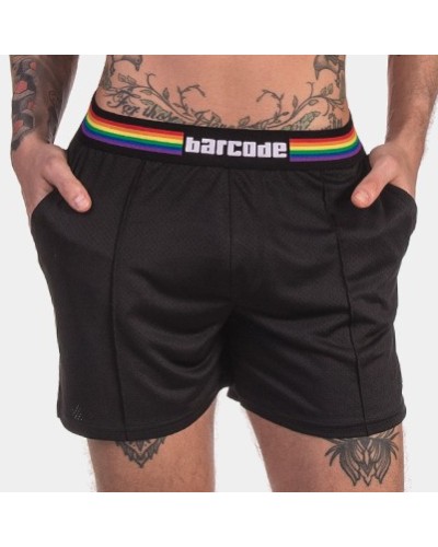 Short Barcode Pride Noir