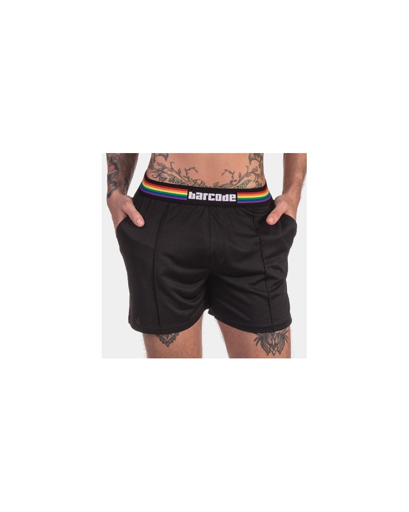 Short Barcode Pride Noir