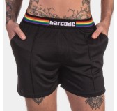 Short Barcode Pride Noir