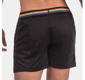 Short Barcode Pride Noir