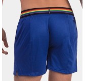 Short Barcode Pride Bleu