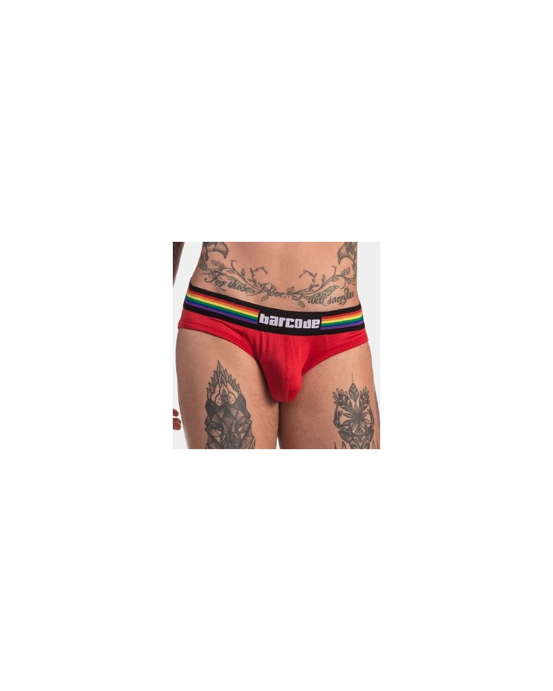 Slip Barcode Pride Rouge Slip Barcode Pride Rouge