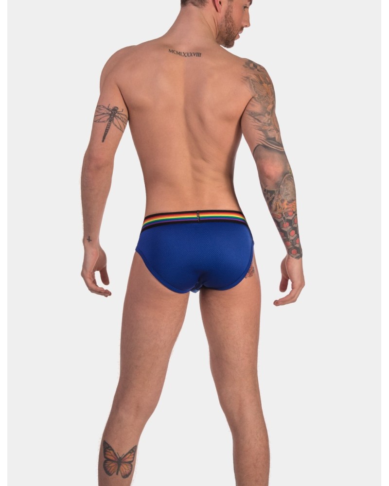 Slip Barcode Pride Bleu