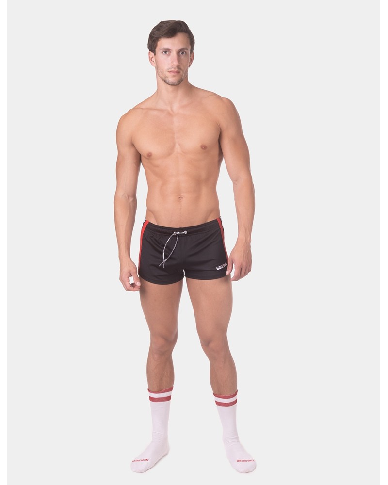 Short Timur Noir Rouge Blanc