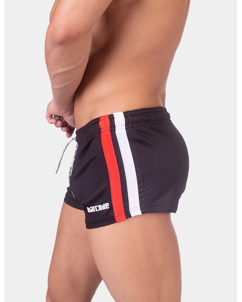 Short Timur Noir Rouge Blanc