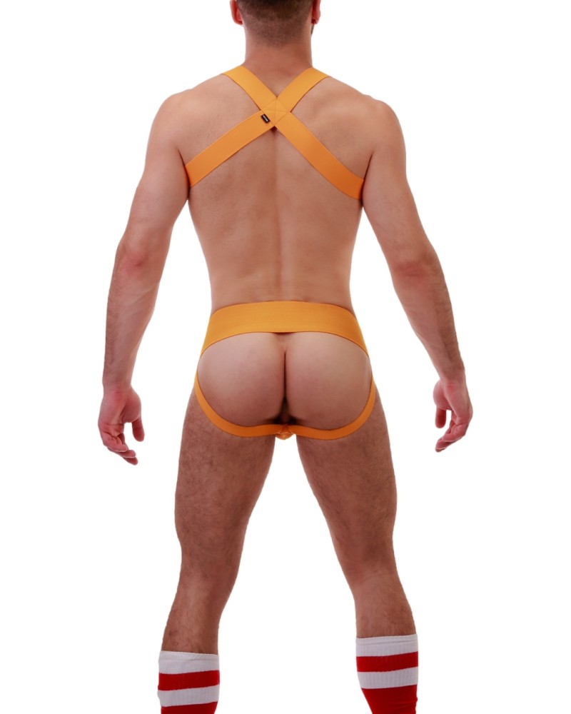 Harnais élastique MATT Jaune