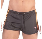 Short BYRON Laboratory Noir-Orange