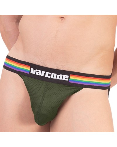 Jockstrap Barcode PRIDE Kaki