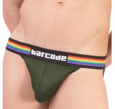 Jockstrap Barcode PRIDE Kaki