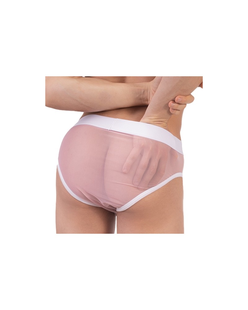 Slip transparent TORM Rose-Blanc