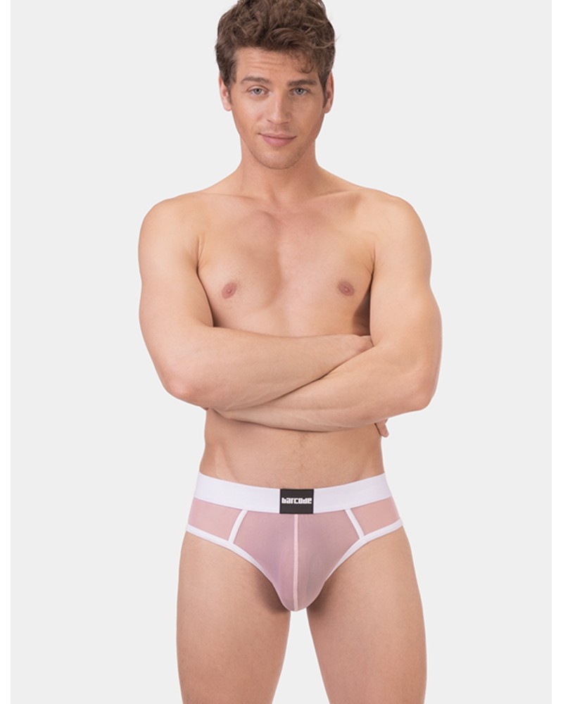 Slip transparent TORM Rose-Blanc