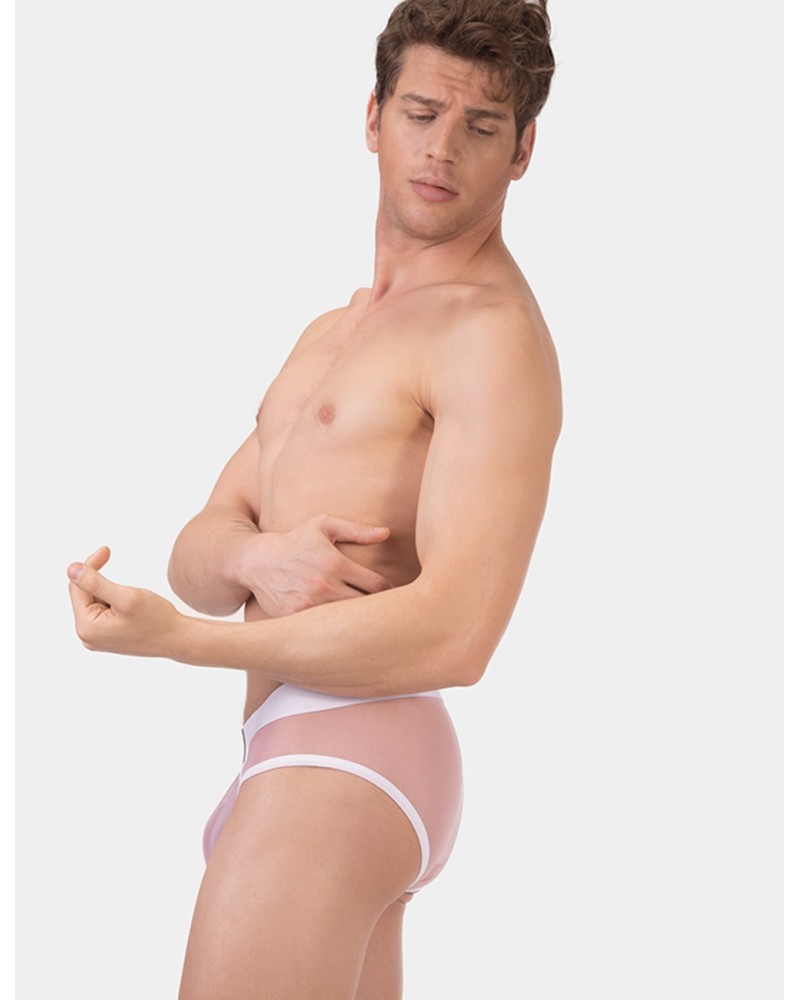 Slip transparent TORM Rose-Blanc