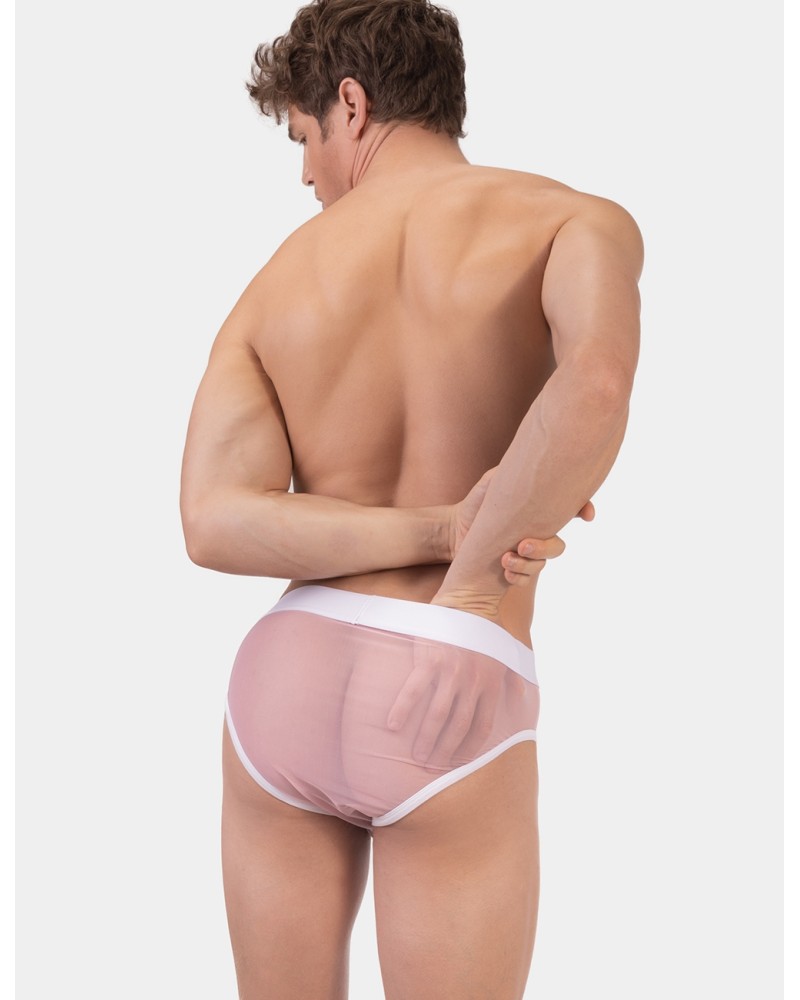 Slip transparent TORM Rose-Blanc
