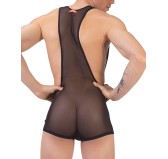 Singlet transparent RAGNAR Noir