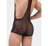 Singlet transparent RAGNAR Noir