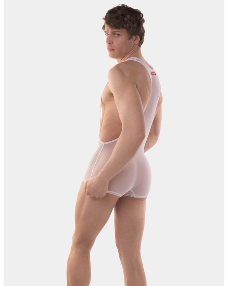Singlet transparent RAGNAR Blanc