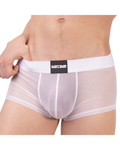 Boxer transparent SNORE Blanc