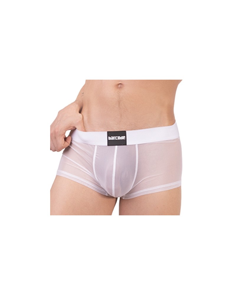 Boxer transparent SNORE Blanc