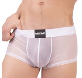 Boxer transparent SNORE Blanc