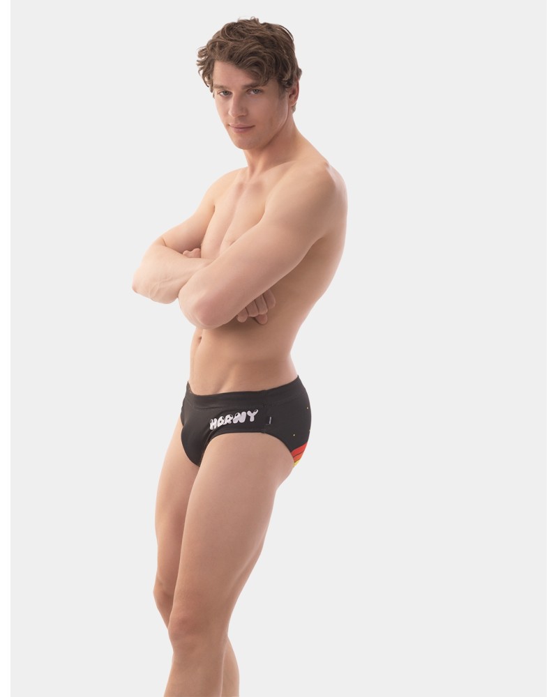 Slip de bain HORNY Barcode Berlin