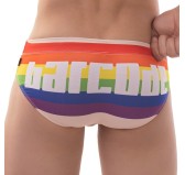 Slip de bain RAINBOW Barcode Berlin