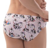 Slip de bain FETISH UNICORNS Blanc