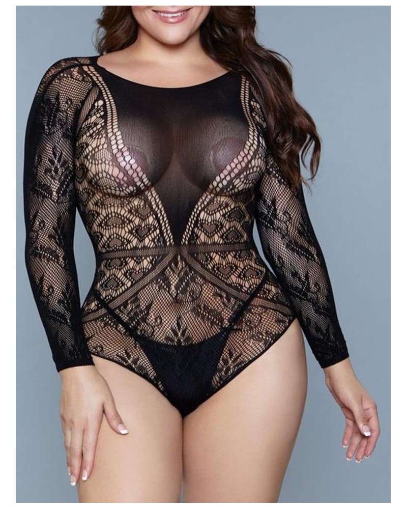 Body Grande Taille Break My Heart - Noir