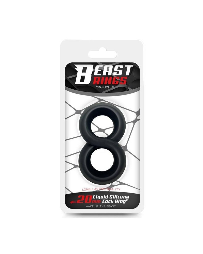 Ballstretcher souple Doble Rings Noir