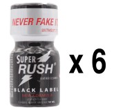 Super Rush Black Label 10mL x6