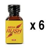 Poppers Mega Rush 25mL x6