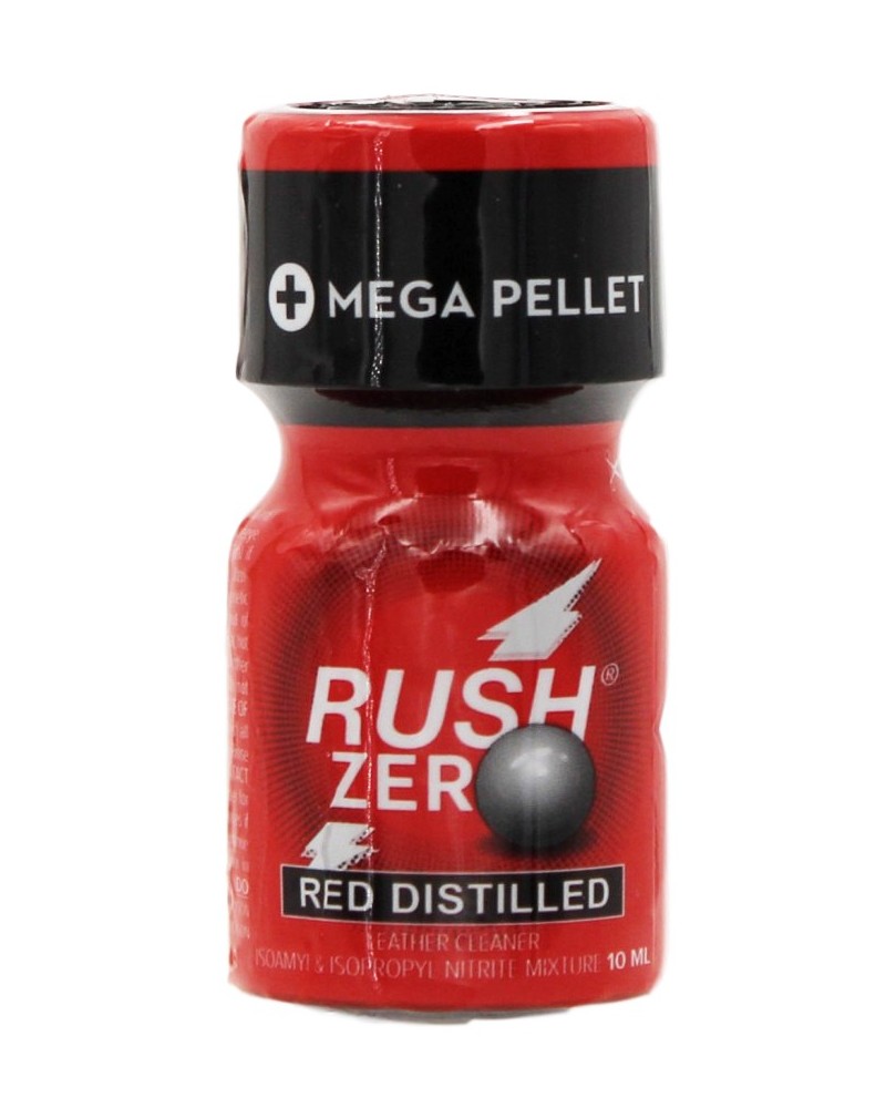 Poppers RUSH ZERO Red Distilled 10mL