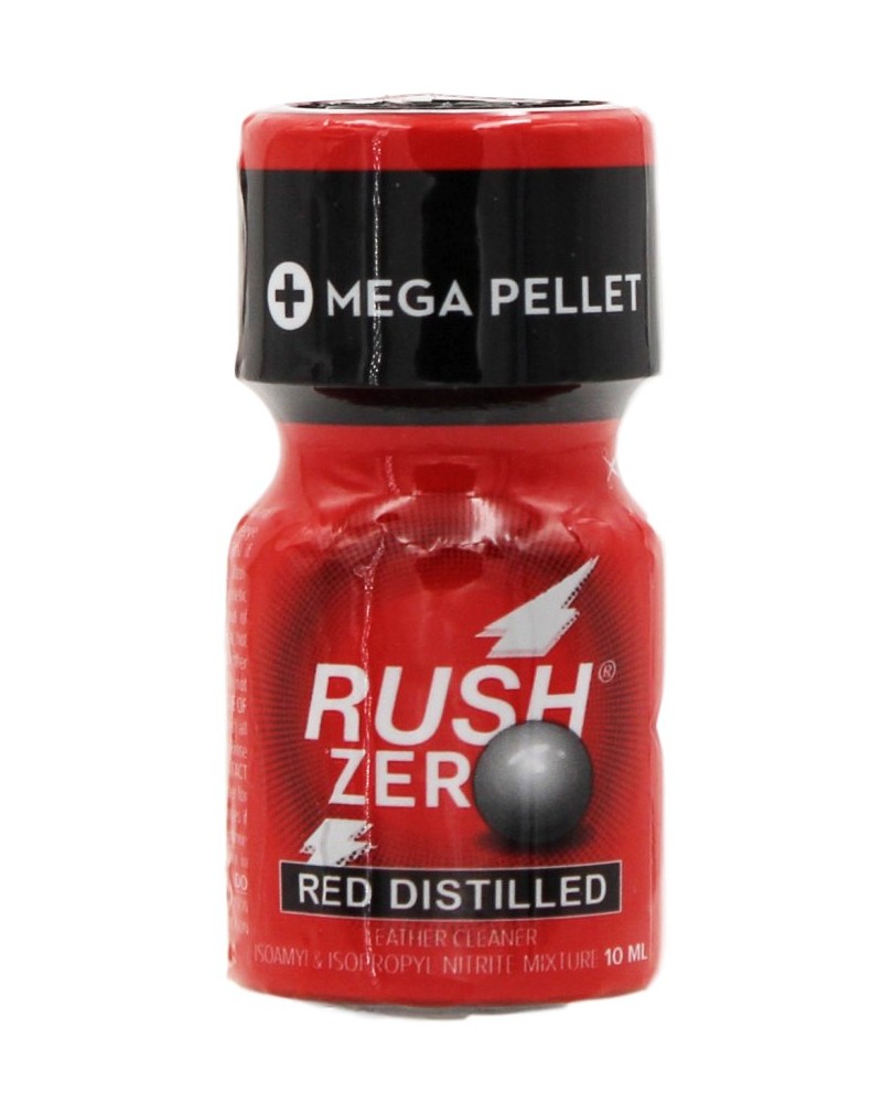 Poppers RUSH ZERO Red Distilled 10mL Poppers RUSH ZERO Red Distilled 10mL
