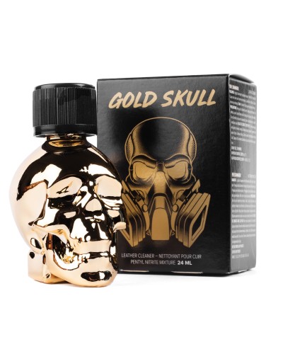 Poppers Gold Skull 25ml
