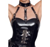 Body avec jupe VINYL BODY SKIRT Noir Body avec jupe VINYL BODY SKIRT Noir