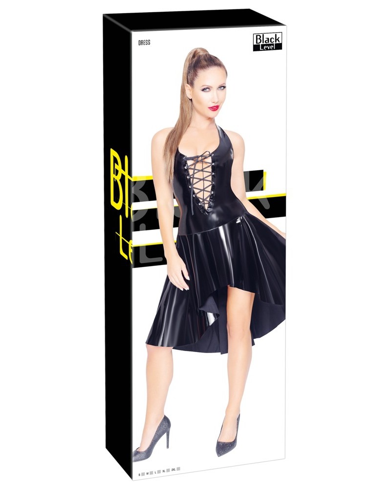 Robe Vinyl Dress Bohemia Noire