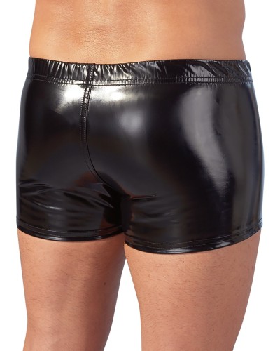 Boxer WINKY Effet Vinyle Noir