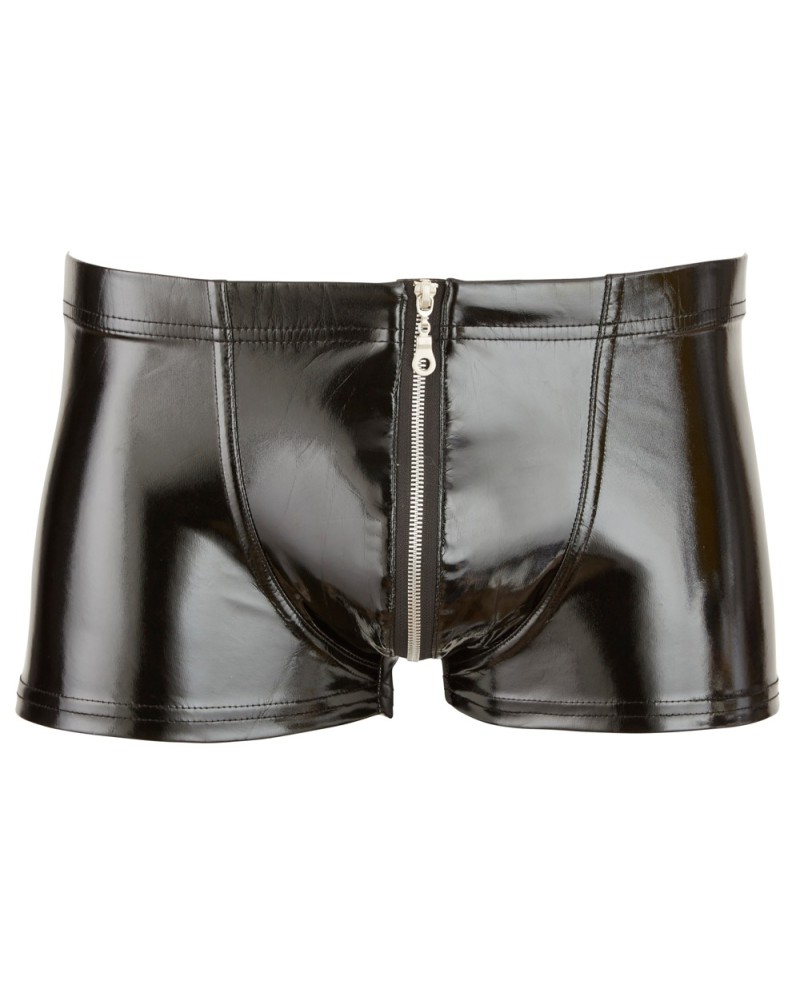 Boxer WINKY Effet Vinyle Noir
