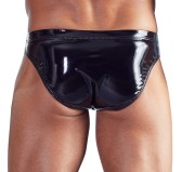 Slip Pressions GIGI Effet Vinyle Noir