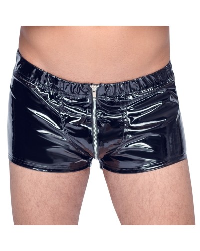 Boxer Short VINYL ZIP Noir