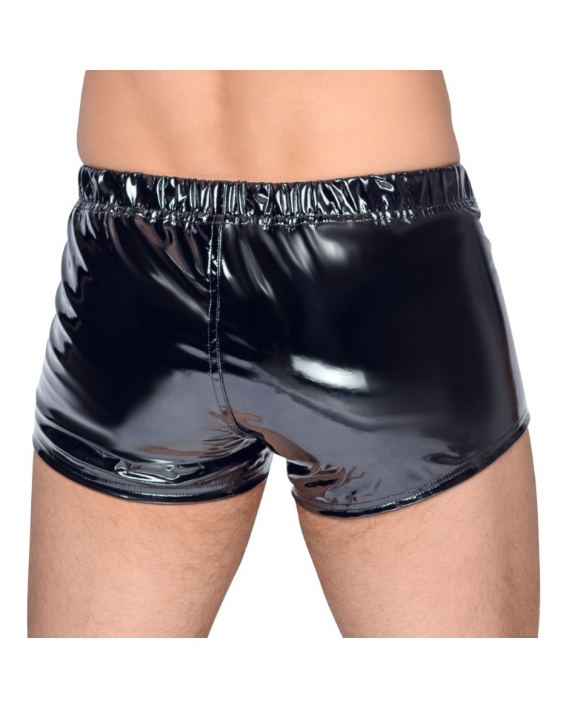 Boxer Short VINYL ZIP Noir