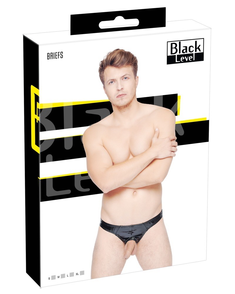 Slip VINYL OPEN Noir