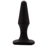 Plug Silicone Black Mont 9.5 x 2.8 cm Plug Silicone Black Mont 9.5 x 2.8 cm