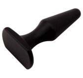 Plug Silicone Black Mont 9.5 x 2.8 cm Plug Silicone Black Mont 9.5 x 2.8 cm