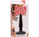 Plug Silicone Black Mont 9.5 x 2.3 cm