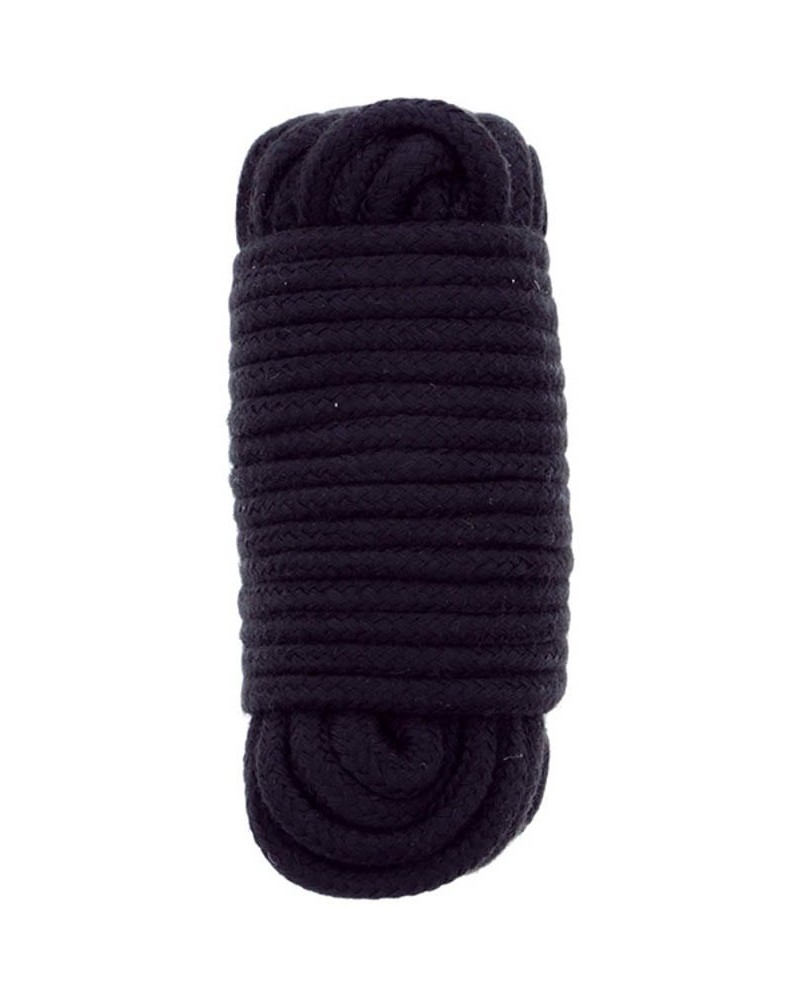 Corde Bondage Fine 10 m Noir