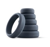 Set 6 cockrings silicone Boners